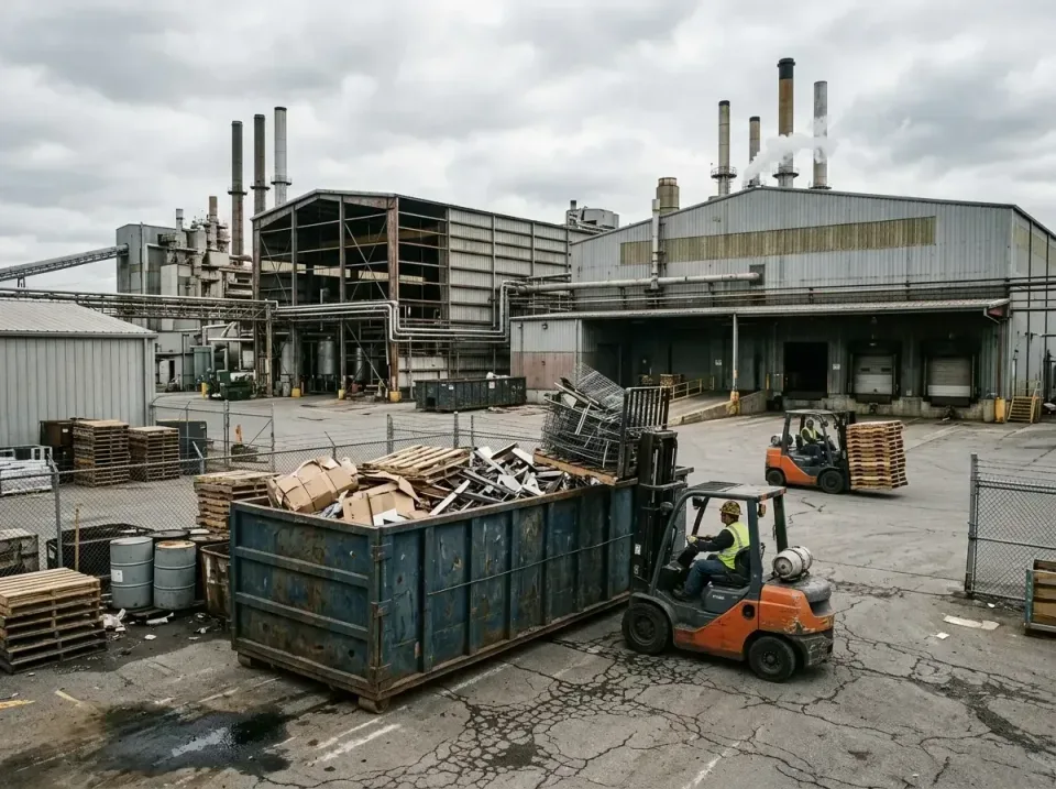 industrial-factory-scrap-conta-003 — frequently asked questions, Cheap Roll-off Dumpster Rentals in Lake Station, IN